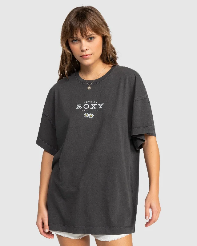 Womens Sweeter Sun A Oversized Short Sleeve T-Shirt Cool Women's Skate