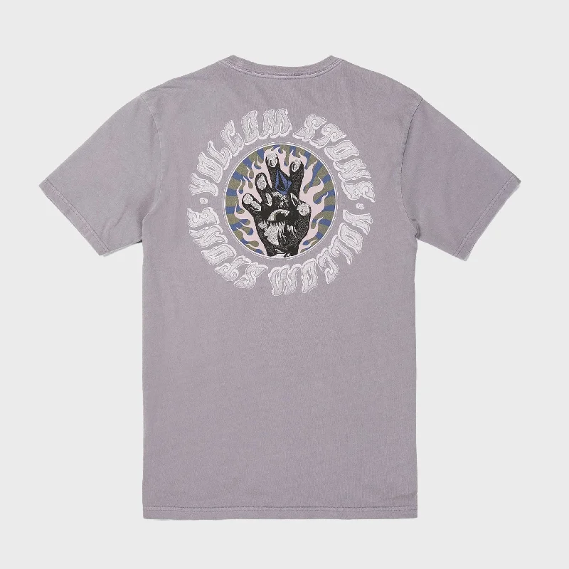 Volcom Mens Stone Oracle T-Shirt - Violet Dusk Hip Women's Retro