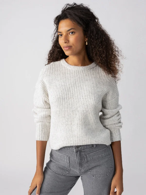 Snow Bunny Sweater Chalk Heather garde