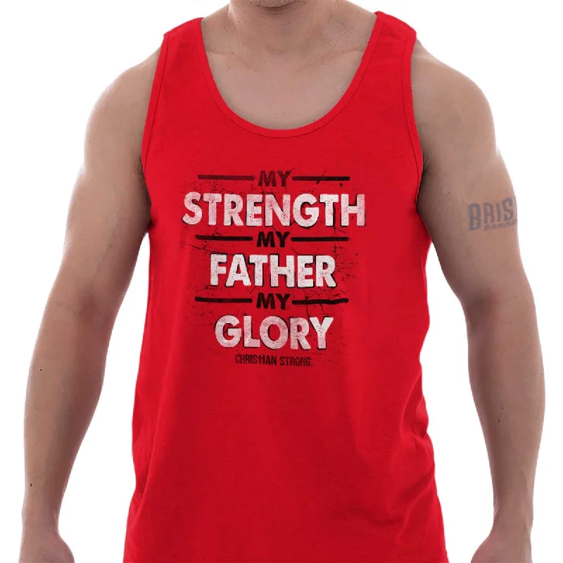 Strength Father Glory Tank Top