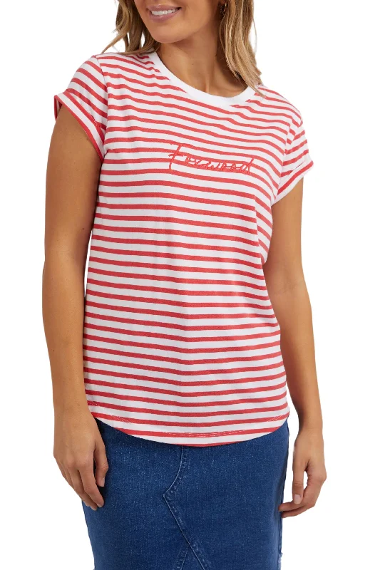 SIGNATURE STRIPE TEE - 55X0236