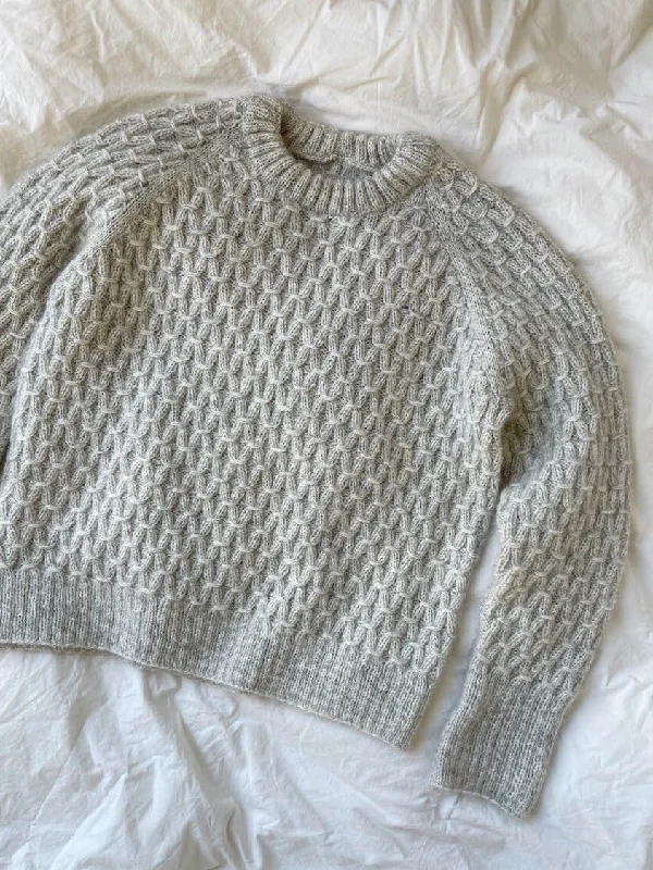 Jenny sweater by PetiteKnit, No 2 + Silk mohair knitting kit Cool Women's Skate