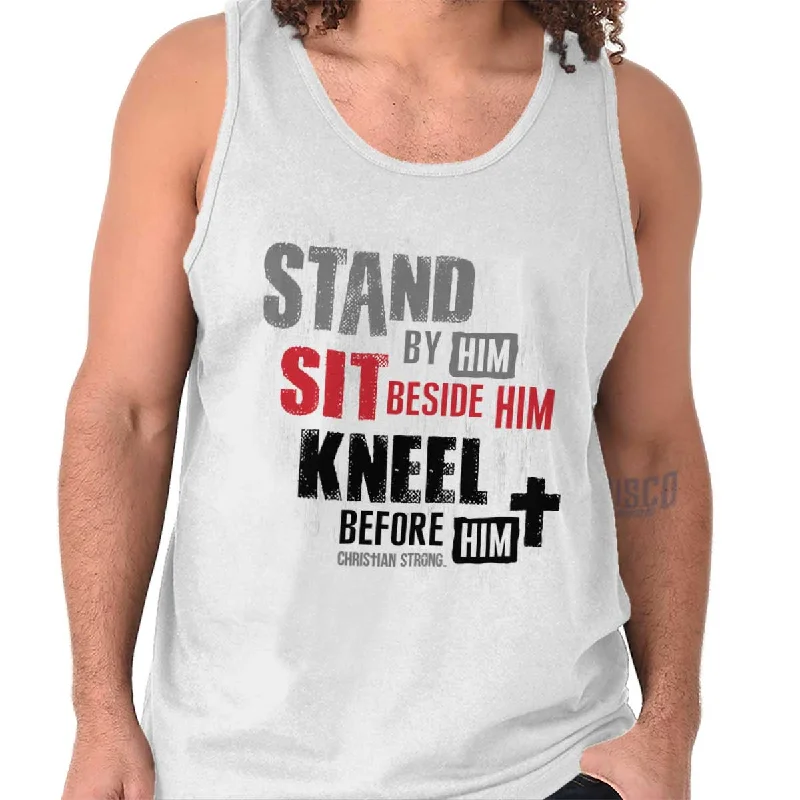 Stand Sit Kneel Tank Top