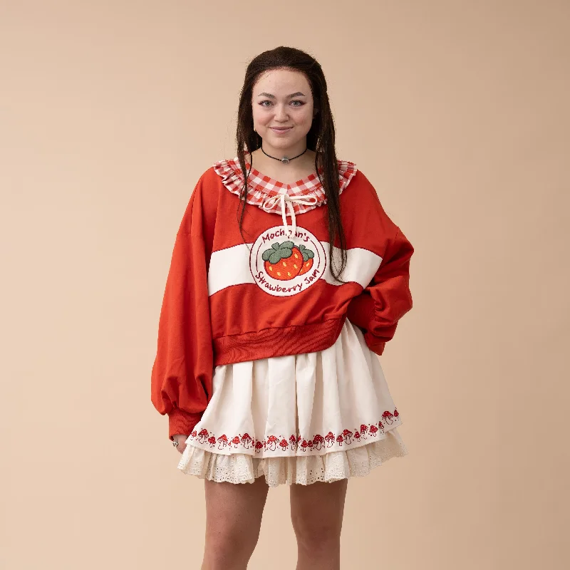 (Pre-Order) Cropped Strawberry Jam Sweater Refined Women's Classic 