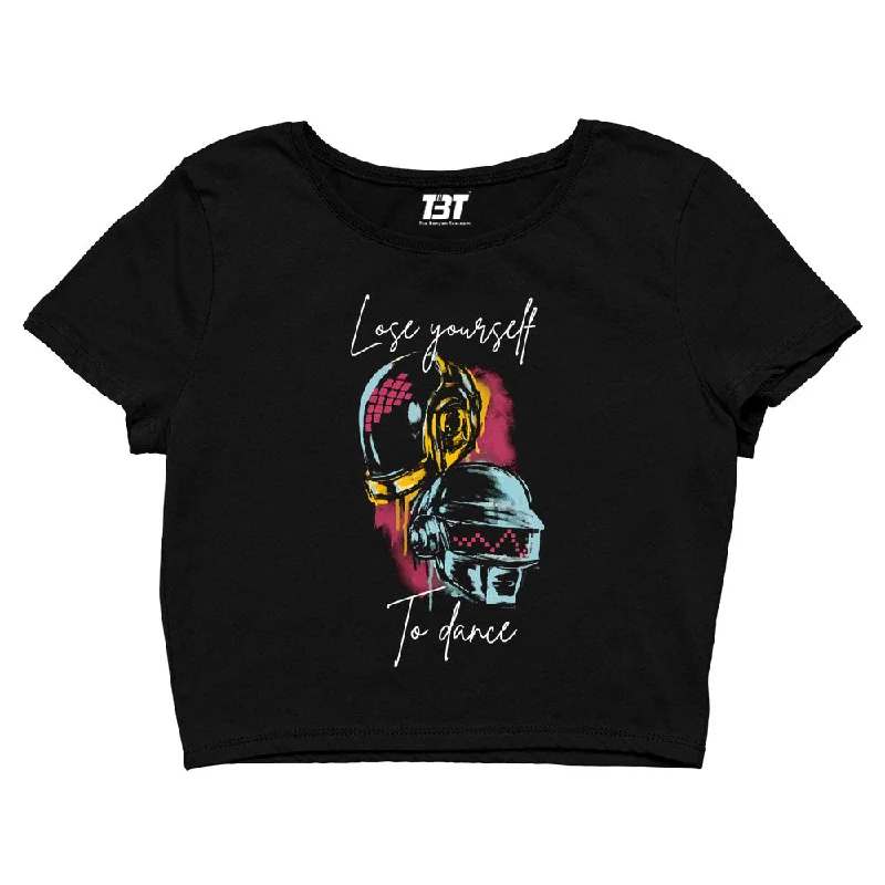 Daft Punk Crop Top - Lose Yourself To Dance