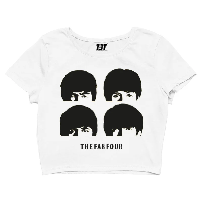 The Beatles Crop Top - The Fabulous Four