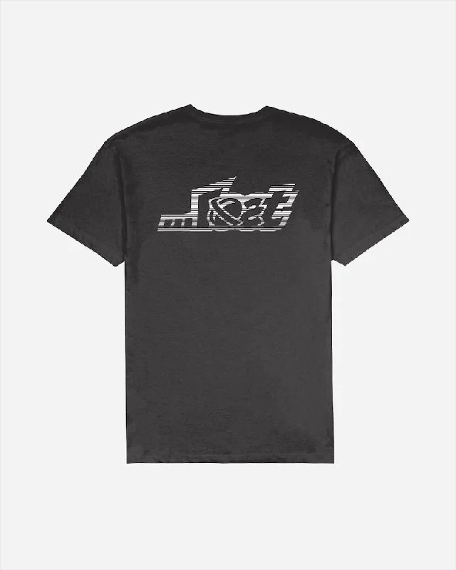 Lost Mens Lam Vintage Dye T-Shirt - Vintage Black Sustainable Organic