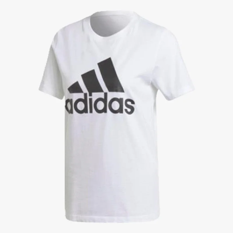 adidas Womens W Bl Short Sleeve Tee White Confident Women's High - fashion
