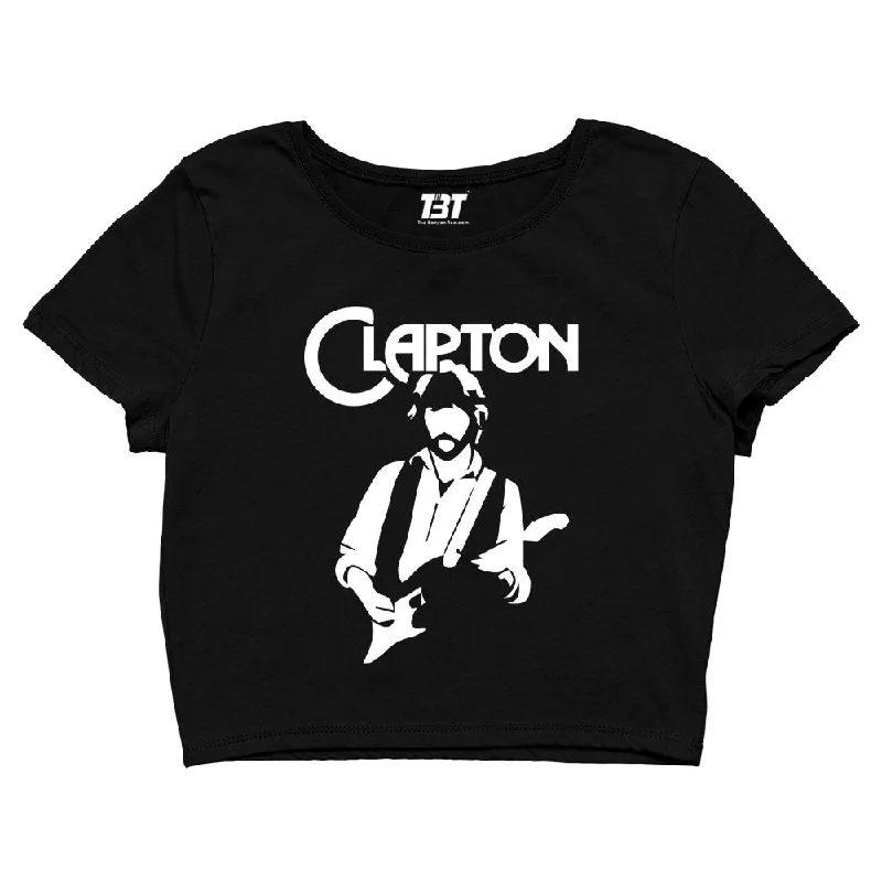 Eric Clapton Crop Top - Clapton