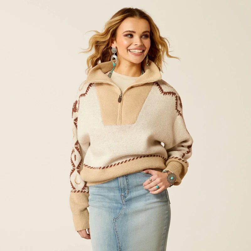 Ariat Women's Wild West Sweater Youthful Women's Pop