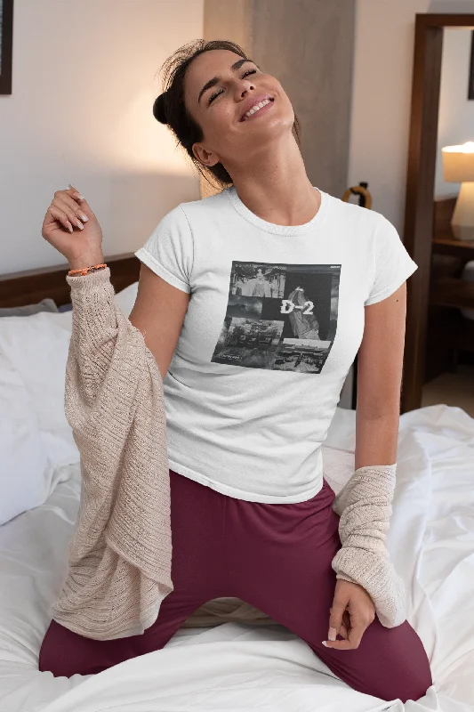 D2 : BTS -HALF-SLEEVE T-SHIRTS Luxurious Women's High -  end