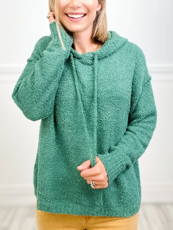 Deck The Halls FLEECE LIKE, PULLOVER HOODIE SWEATER Monochromatic All - in - one