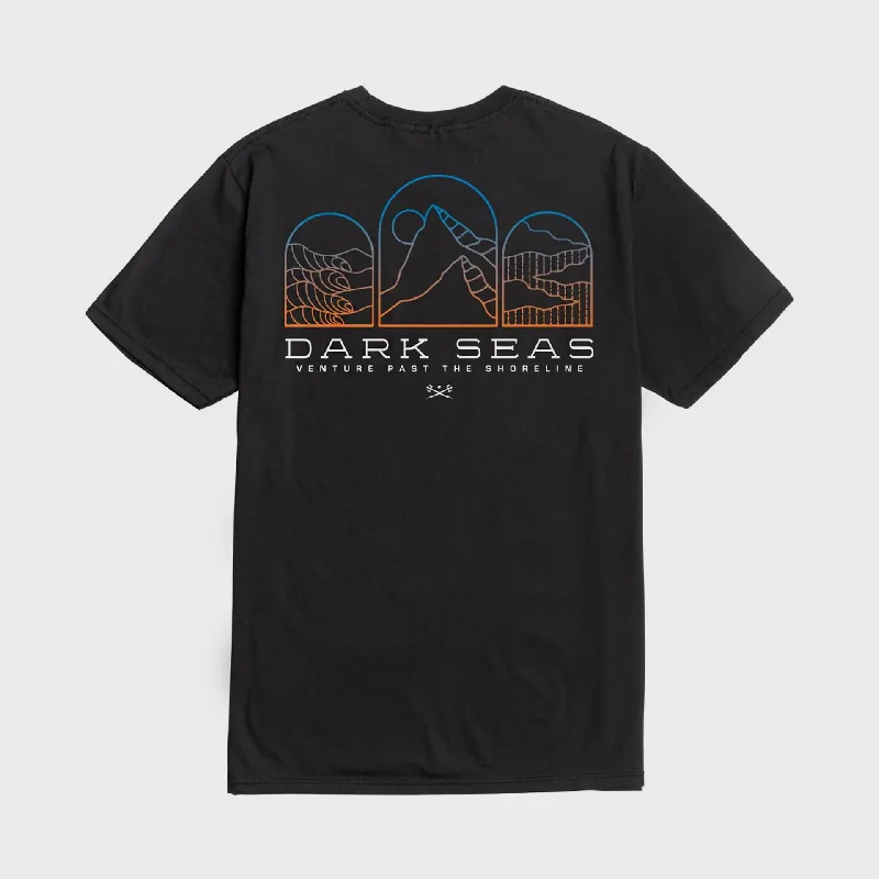 Dark Seas Mens Summit T-Shirt - Black Cool Women's Skate