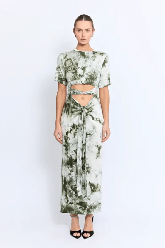 Kami Dress Earth Tie Dye Dapper Women's 1920S