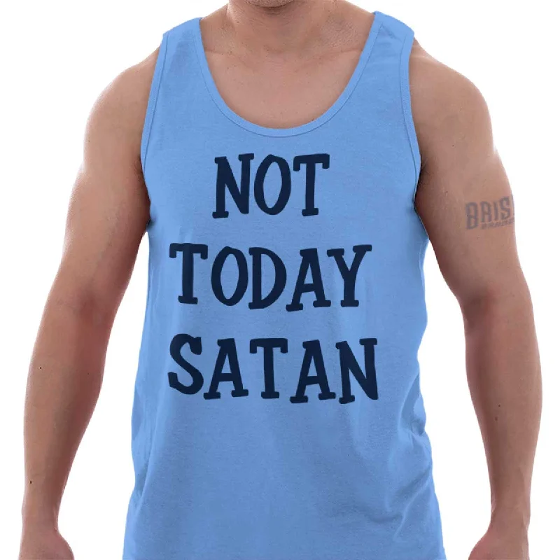 Not Today Satan Tank Top