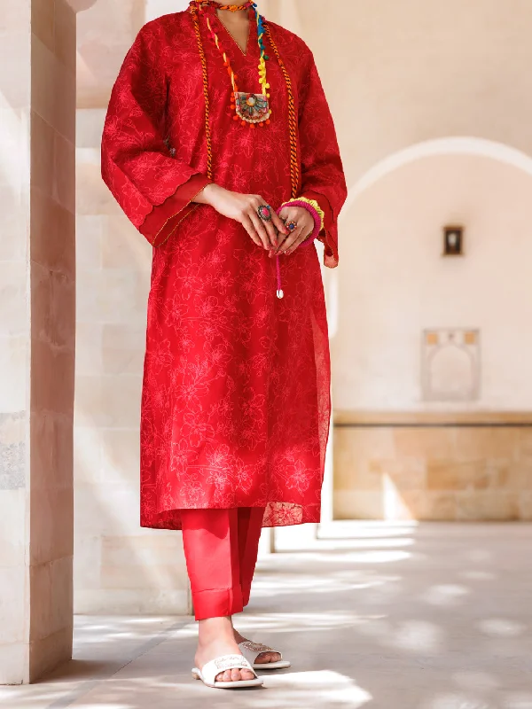 Red Lawn Tunic - AL-LK-970