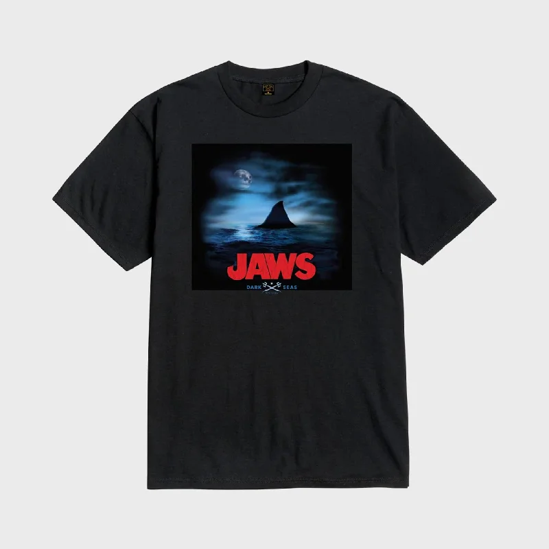 Dark Seas Mens Super Thriller T-Shirt - Black Youthful Women's Anime - inspired