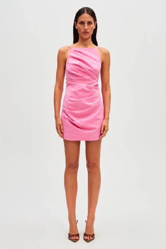 Emmie Mini Dress Orchid Pink Australian Beach