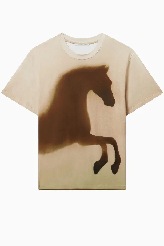 Stella McCartney Horse Graphic T-Shirt - Multicolour