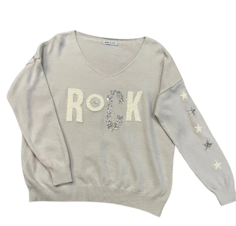 Rock knit Refined Women's Hand - crafted