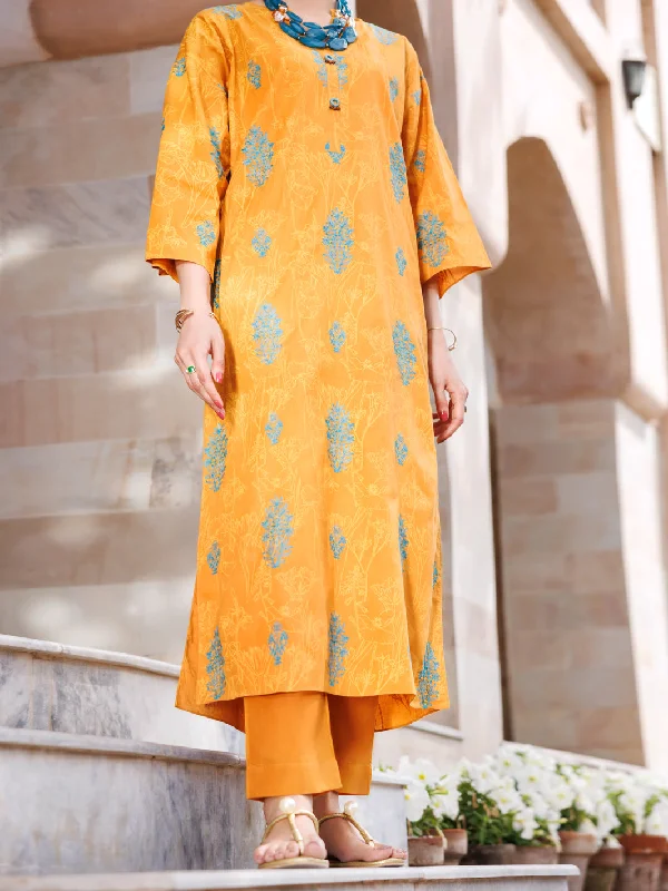 Mustard Lawn Tunic - AL-LK-966