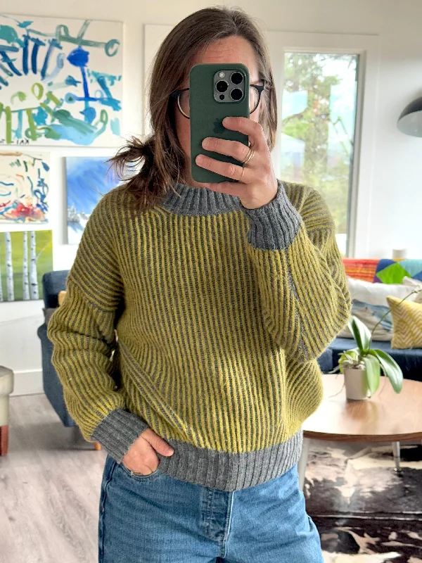 Epic Knit - sm/med (partial wool) Geometric