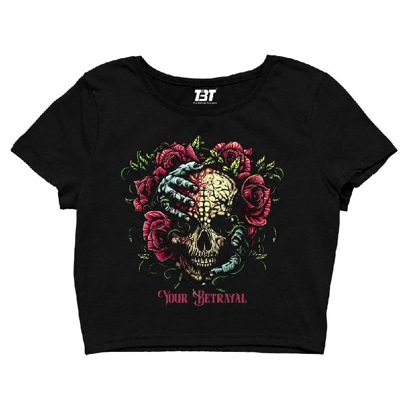 Bullet For My Valentine Crop Top - Your Betrayal