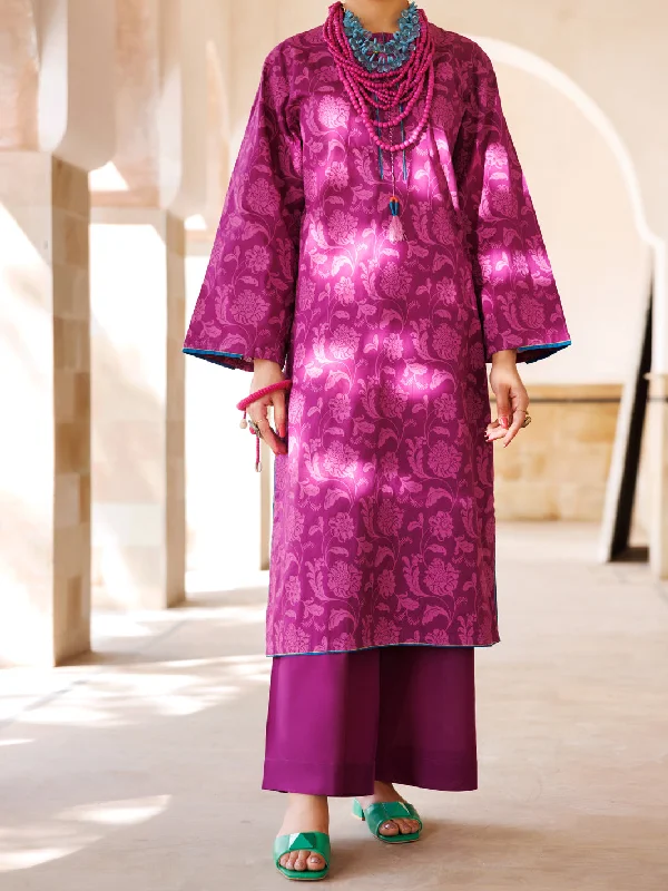 Purple Cambric Tunic - AL-LK-967