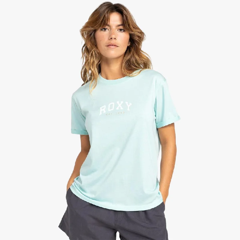 Roxy Womens Noon Ocean B Short Sleev Tee Icy Morn purpose