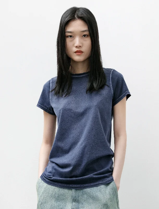 Bias Baby Tee Indigo