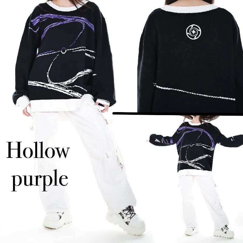 Hollow Purple Sweater Preorder Classic Women's Tweed