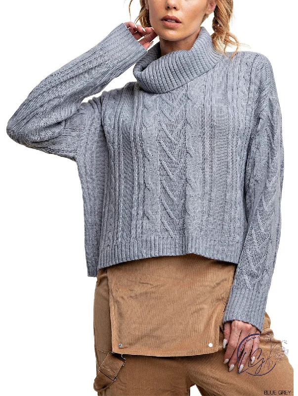 Cozy Cable Sweater Gym