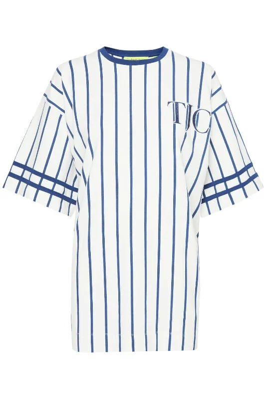 Forudbestilling - The Jogg Concept - Jcsabell Stripe Tshirt - 202919 Navy Peony Mix Cozy Women's Winter Forudbestilling - The Jogg Concept - Jcsabell Stripe Tshirt - 202919 Navy Peony Mix Cozy Women's Winter