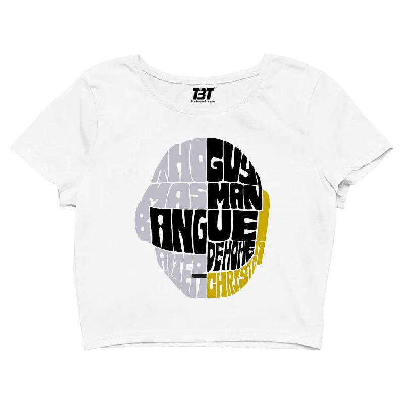 Daft Punk Crop Top - Typography