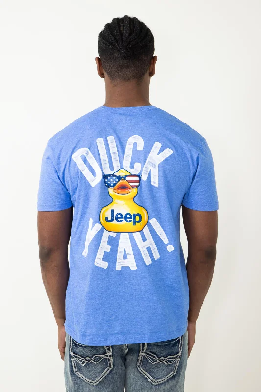 Jeep Duck Yeah T-Shirt in Blue | 3375-ROYALBLUE Sporty Women's Tennis