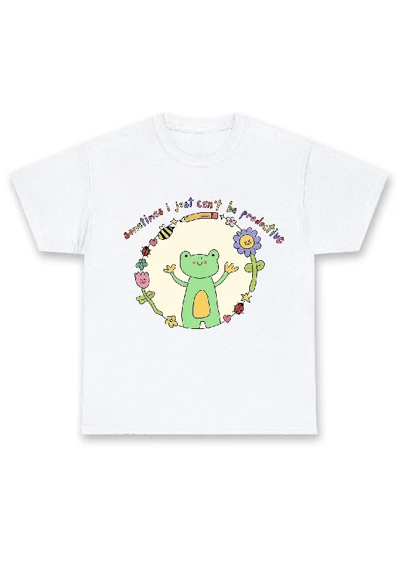 I Just Can't Be Productive Chunky Shirt Unique Women's Upcycled