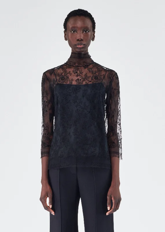 chantilly lace turtleneck Modern Women's Tech