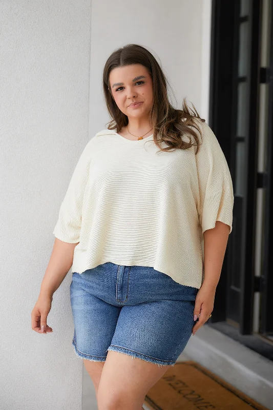 Brianna Boxy Crop Top Unique Women's Upcycled