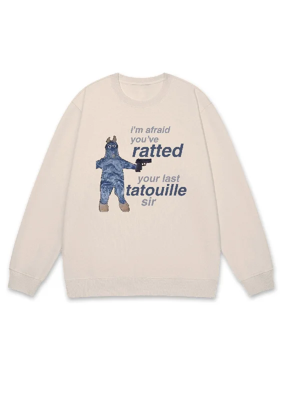 Ratted Last Tatouille Y2K Sweatshirt Feminine Women's Style 