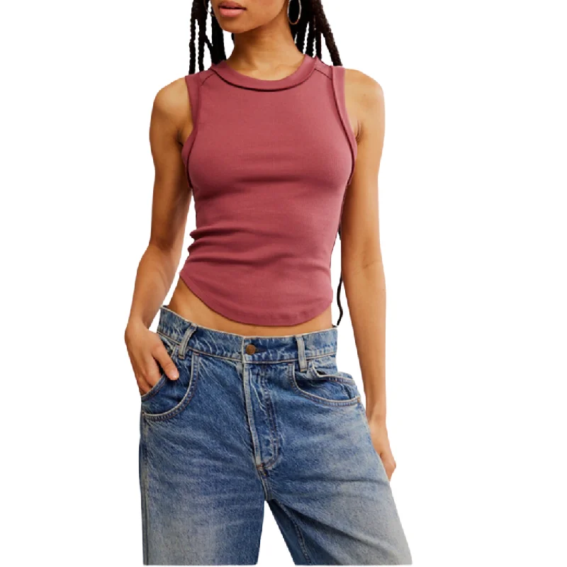 Kate Tee in Wild Ginger Earthy Women's Hemp - based