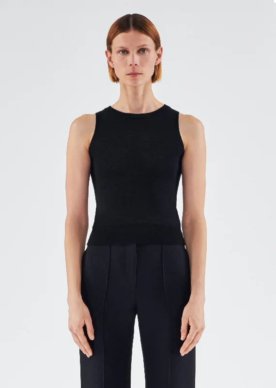 cashmere silk shell Relaxed Women's Beachy