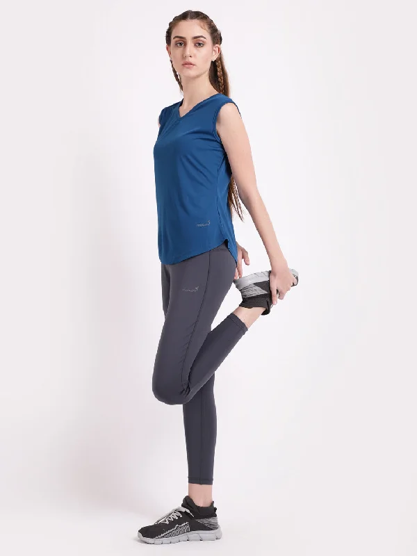 Teal Back String Tee Adventure