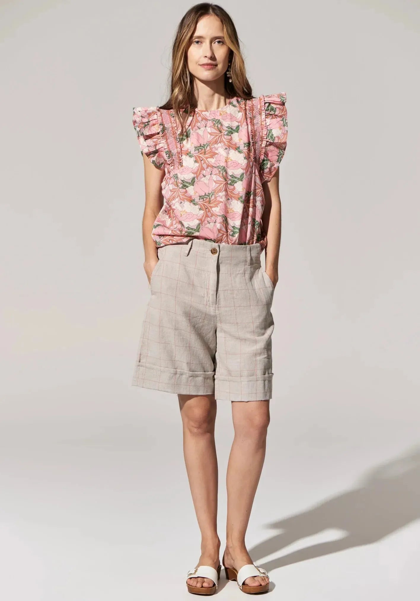 POL Bella Top in Bella Print garde