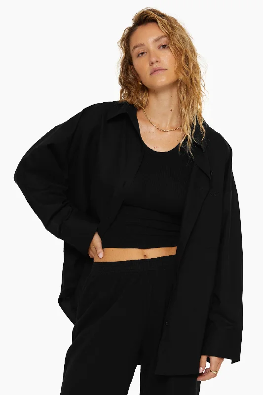 DAILY BUTTON DOWN - ONYX European