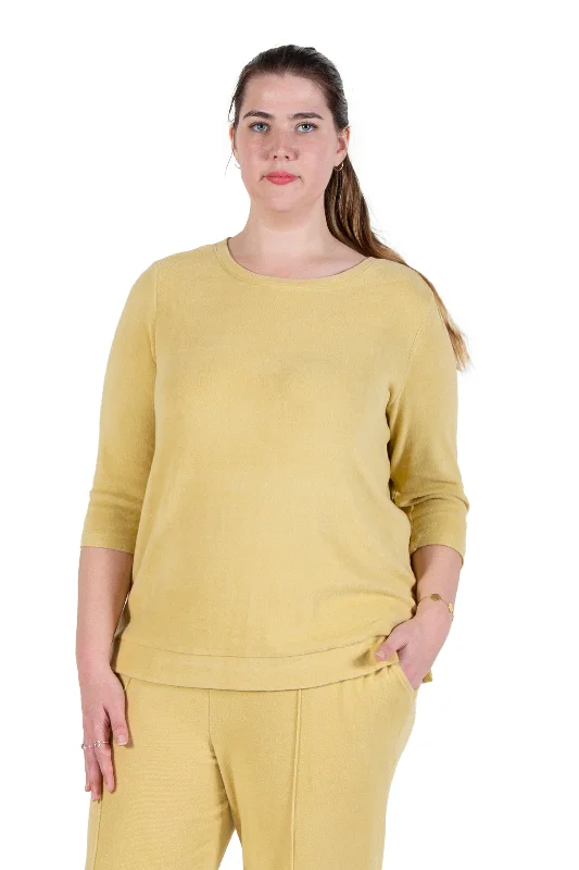 Plus Size Comfort Luxe Collection Crew Neck Tee purpose