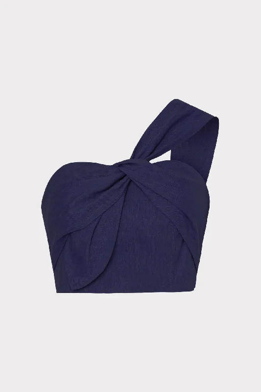 Linen Top Unique Women's Upcycled