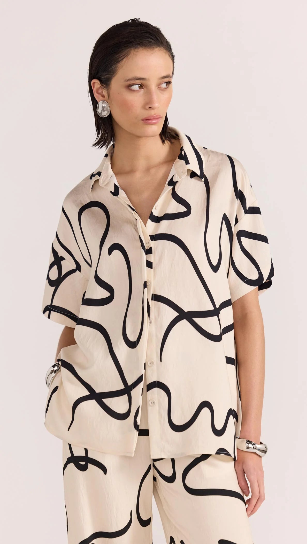Staple the Label Zenith Resort Shirt Trendy Women's Oversized
