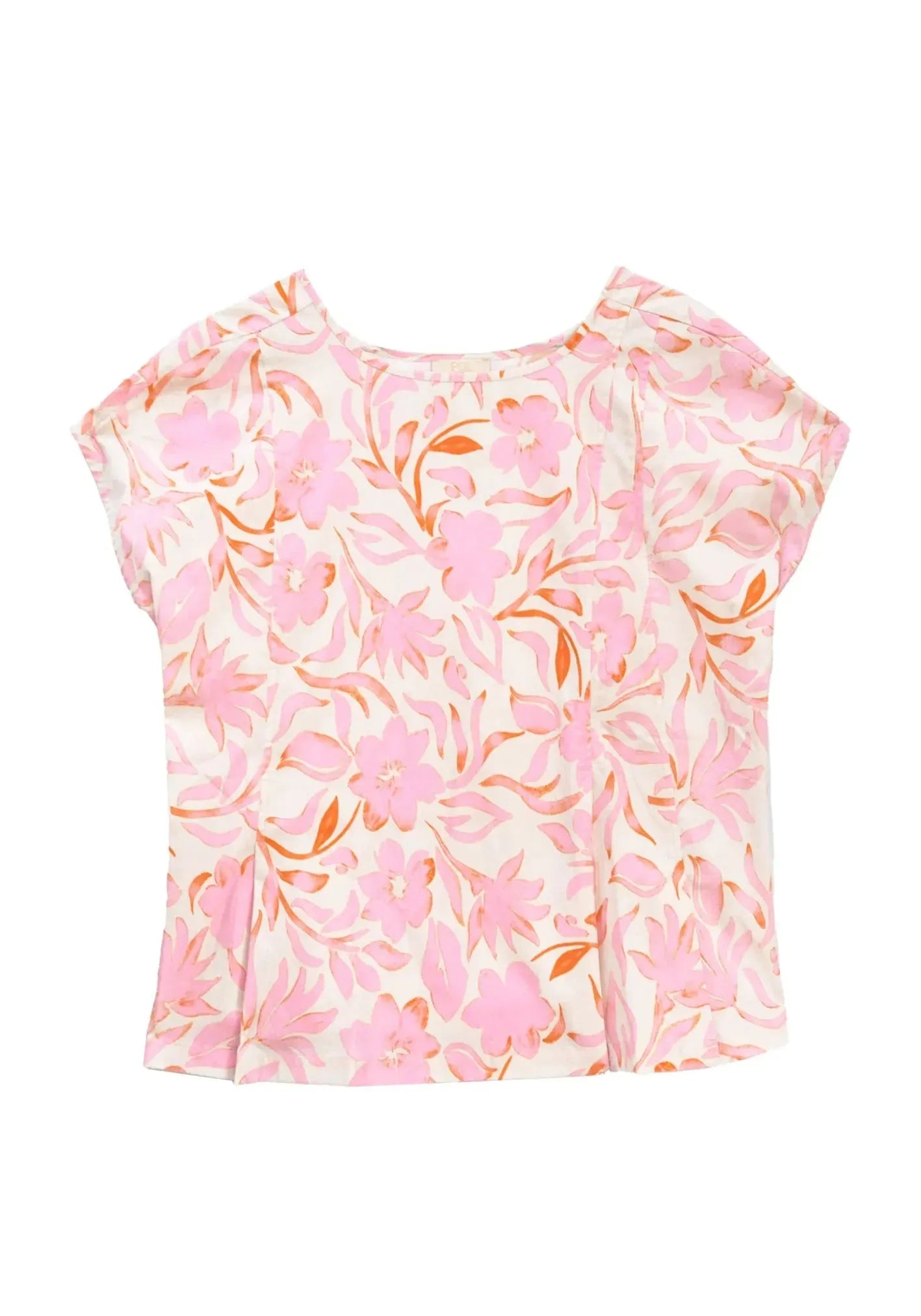 POL Sara Reversible Top in Sara Print Refined Women's 