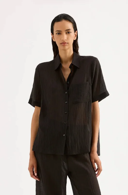 Nude Lucy Montego Shirt in Black European