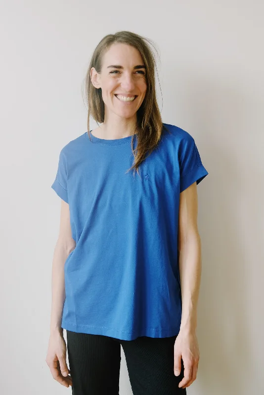 t-shirt - idaara - dynamo blue Luxurious Women's High -  end